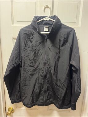 PINK Victoria's Secret Black Windbreaker Jacket